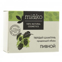 Шампунь твердый Mi&Ko пивной придающий объем