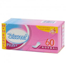 Прокладки женские ежедневные Discreet Плюс нормал плюс 50 шт.