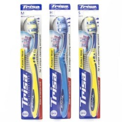 Зубная щетка Trisa флексхэд средней жесткости