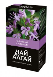 Чай 100 г Чай Алтай черный с чабрецом