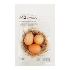 Маска для лица тканевая Tenzero омолаживающая с яйцом 25 г