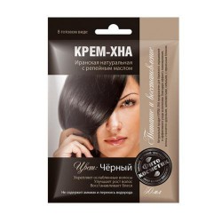 Крем-хна Иранская с репейным маслом черный 50 мл