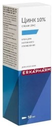 Крем для тела Erkapharm цинк для сухой кожи 1 шт. 50 мл