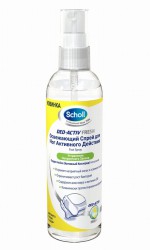 Спрей scholl освежающий для ног активного действия 150 мл