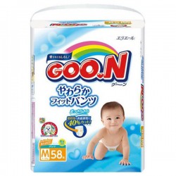 Подгузники-трусики 60 шт. Goon 7-12 кг р. m
