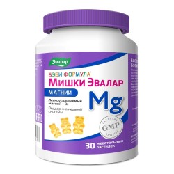 Бэби Формула мишки магний 30 шт. паст. жев.