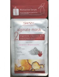 Маска для лица шеи и декольте Shary Ботокс эффект альгинантная 30 г