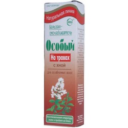 Бальзам-ополаскиватель Особый на травах для ослабленных волос с хной 38 мл