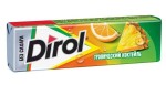 Жевательная резинка, Dirol (Дирол) 13.6 г 10 шт Тропический коктейль