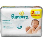 Салфетки влажные детские, Pampers (Памперс) №112 сенситив