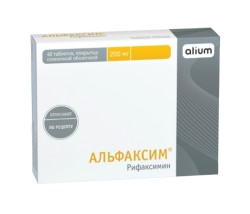 Альфаксим табл. п/о пленочной 200 мг 40 шт.