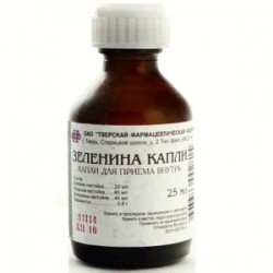 Зеленина капли капли д/приема внутрь 25 мл 1 шт.