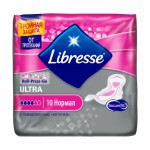 Прокладки женские, Libresse (Либресс) №10 ультра нормал поверхность сеточка