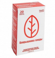 Боярышника плоды ф/пак. 1.5 г 20 шт.