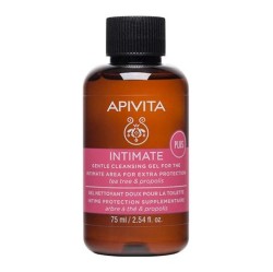 Гель для интимной гигиены Apivita Интимэйт Плюс мягкий очищающий чайное дерево и прополис 75 мл