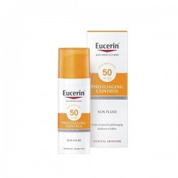 Флюид солнцезащитный для лица Eucerin Фотоэйджинг Контрол SPF50 50 мл