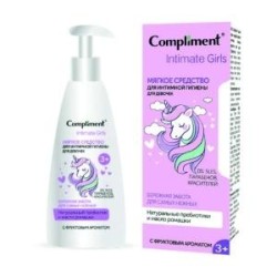Средство для интимной гигиены, Compliment (Комплимент) 200 мл арт. 913805 Интимэйт Герлс для девочек мягкое