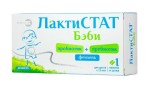 Лактистат бэби пробиотик+пребиотик+фенхель, капсулы 600 мг 30 шт