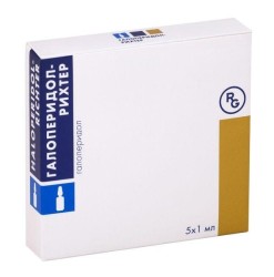 Галоперидол-Рихтер р-р для в/м введ. 5 мг/мл 1 мл 5 шт.