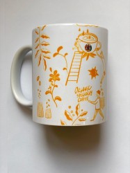 Кружка керамическая Органик белая