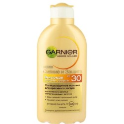 Молочко солнцезащитное Garnier Амбр Солер Сияние и защита spf 30 200 мл