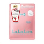 Маска для лица тканевая, LuLuLun (ЛуЛуЛун) 125 г 7 шт Пинк увлажняющая (до 30 лет) саше