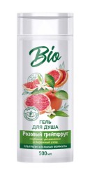 Гель для душа Прелесть Био розовый грейпфрут 500 мл