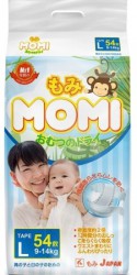 Подгузники 54 шт. Momi 9-14 кг р. L