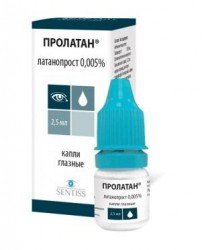 Пролатан капли глазн. 0.005% 2.5 мл 1 шт.