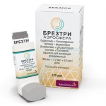 Брезтри Аэросфера, аэрозоль для ингаляций дозированный 160 мкг+7.2 мкг+5 мкг/доза 10.7 г (120 доз) 1 шт ингаляторы