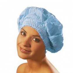 Шапочка для душа Sibel голубая
