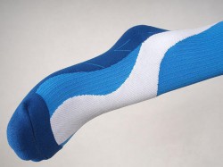 Гольфы компрессионные Ergoforma спортивные компрессия 20-30 мм рт. ст. р. L синие